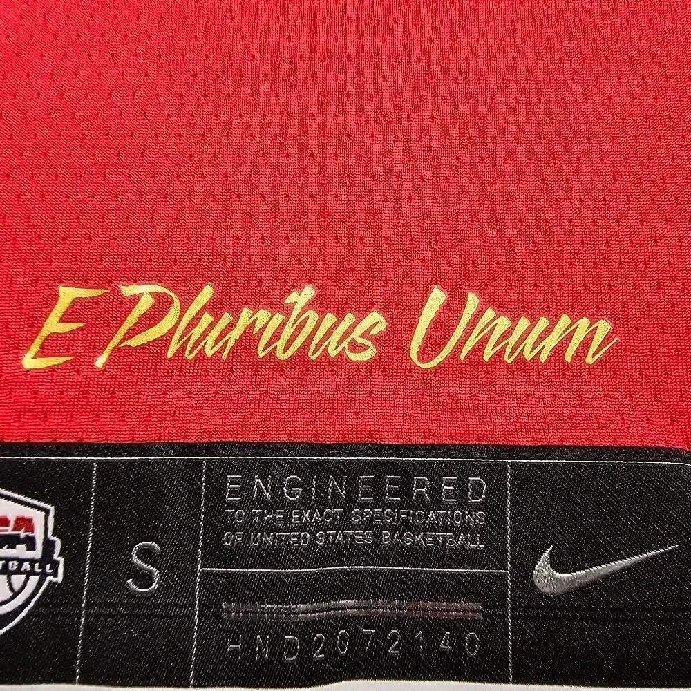 Nike USA Basketball Olympics Jersey Blank Women's S Red Navy Stars Stars DD1568